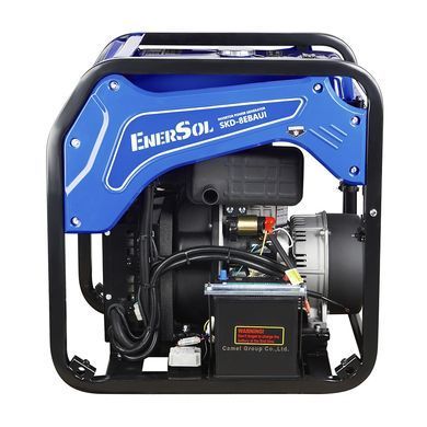 Генератор дизельний інверторний EnerSol 230/400В 7.5/8кВт електростартер 132кг (SKD-8EBAUI) [111575]
