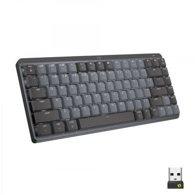Клавiатура бездротова Logitech MX Mechanical Mini Bluetooth Illuminated Graphite (920-010782) [605965]