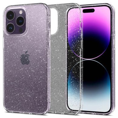 Чохол Spigen для iPhone 14 Pro, Liquid Crystal Glitter, Rose Quartz (ACS04955) [108139]