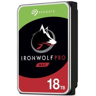 Накопичувач HDD SATA 18.0TB Seagate IronWolf Pro NAS 7200rpm 256MB (ST18000NE000) [613317]