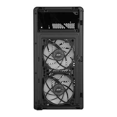 Корпус 2E Credo Plus V350BG без БЖ, 1xUSB3.0, 1х USB 2.0, 1xUSB Type-C, 3x120мм ARGB, VGA 350мм, LCS ready, контролер з пультом, TG Side Panel, mATX, чорний (2E-V350BG) [111681]