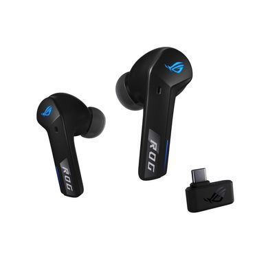 Гарнітура ASUS ROG Cetra True Wireless SpeedNova, ANC, BT/WL, RGB, чорний (90YH03Y0-BTUA00) [107405]