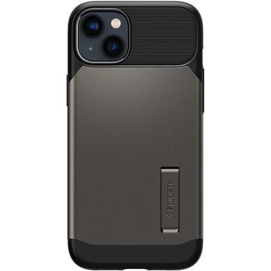 Чохол-накладка Spigen Slim Armor with MagFit для Apple iPhone 14 Gunmetal (ACS04685) [602868]