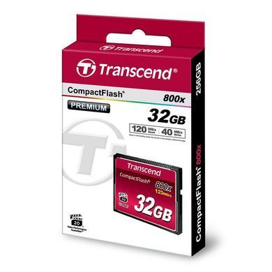Карта пам'яті Transcend CF 32GB 800X (TS32GCF800) [108891]