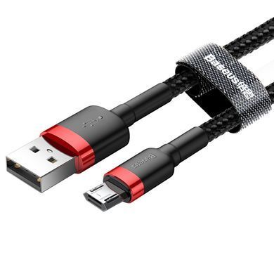 Кабель Baseus cafule Cable USB For Micro 2A 3m Red+Black (CAMKLF-H91) [806191]