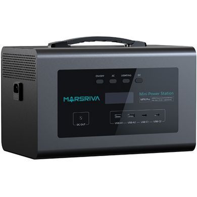 Зарядна станція Marsriva MP6 Pro 600Вт (627.2 Вт/г) DC PD 60Вт, UPS, MPPT, LiFePo4 (MP6ProV2_MARSRIVA) [405338]