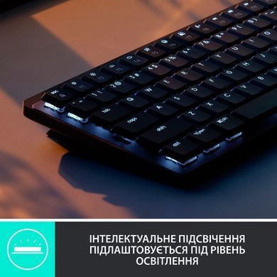Клавiатура бездротова Logitech MX Mechanical Mini Bluetooth Illuminated Graphite (920-010782) [605965]