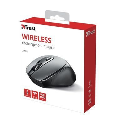 Миша Trust Zaya Rechargeable, WL, чорний (23809_TRUST) [13959]