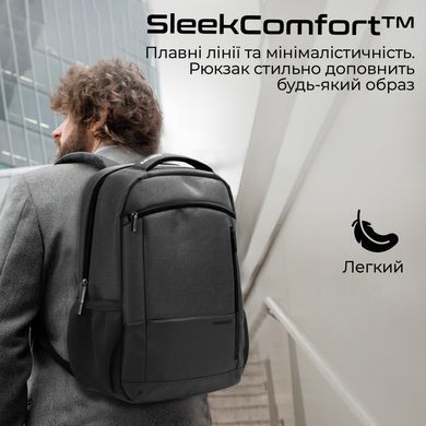 Рюкзак для ноутбука Promate Satchel BP 15.6" Black (satchel-bp.black) [605760]