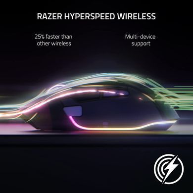 Миша Razer Basilisk V3 Pro, RGB, USB-A/WL/BT, білий (RZ01-04620200-R3G1) [104020]