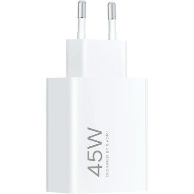 Зарядний пристрій Xiaomi 45W Turbo Charging USB-A White (BHR07SLEU) [615073]