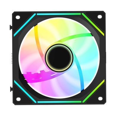 Набір із трьох вентиляторів для корпусу 120MM GAMMA F12 UNI BK ARGB REVERSE BLADE 3 IN 1 OCYPUS (GAMMA-F12-BK3AM01U-GL) [502900]