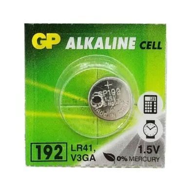 Батарейка GP 192/LR41/AG3 Alkaline (10шт) (4891199015533) [806156]