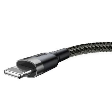 Кабель Baseus Cafule Cable USB For Lightning 1.5A 2m Gray+Black (CALKLF-CG1) [802304]