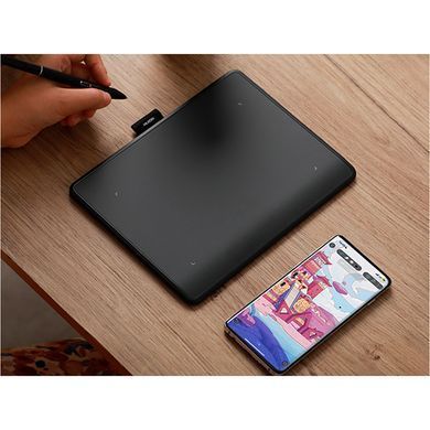 Графічний планшет Huion 10.5"x6.25" Inspiroy Frego M, BT, USB-C, чорний (L-610) [104772]