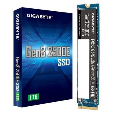 Накопичувач SSD 1TB Gigabyte Gen3 2500E M.2 PCIe NVMe 3.0 x4 3D TLC (G325E1TB) [612949]