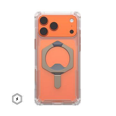 Чохол UAG для iPhone 17 Pro Max, Plasma XTE MagSafe, Clear/Titanium (114528114G36) [112694]