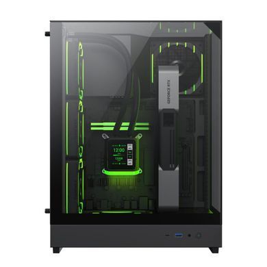 Корпус для комп'ютера MATX W/O PSU T20 BK GAMEMAX (9101-1000R0001) [503647]