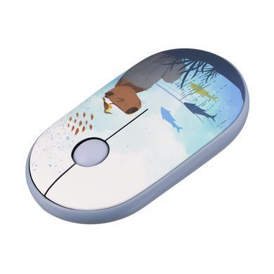 Миша 2E MF300 CAPYBARA:SWIM Silent WL BT, синій (2E-MF300WCAPIBARABL) [104086]