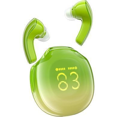 Навушники TWS Acefast T9 avocado green (6974316282556) [401932]