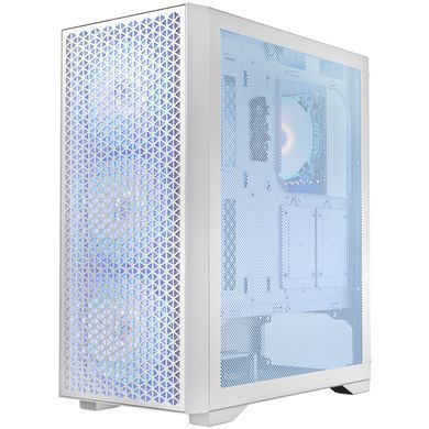 Корпус LogicConcept DART PRO ARGB MIDI WHITE MESH fans 4x120mm без БЖ ATX (AT-DART-PRO-ARGB-20) [402980]