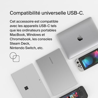 Зарядний пристрій мережевий Belkin 100Вт USB-С GAN PD PPS, кабель USB-C 2м, чорний OEM (INC016VFBK) [108399]