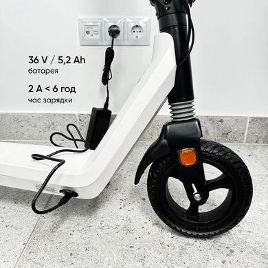 Електросамокат OKAI Zippy ES50С Black 8" 250W/500W, 5.2Ah, 20 km, 25 km/h, 10&deg;, 13.5 kg (ES50C-B) [800003]