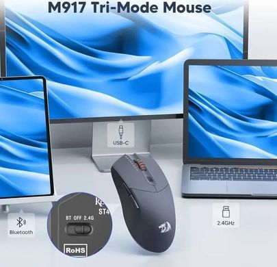 Миша Redragon ST4R Pro M917GB-PRO Black (72209) [202961]