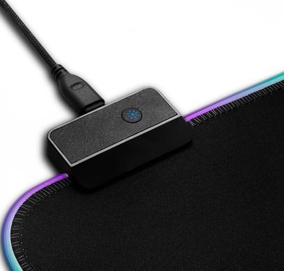 Килимок для мишi Yenkee YPM 3006 Gaming RGB pad WARP (45015854) [202979]