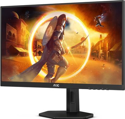 Монітор TFT 27" AOC, VA, QHD 2K, 180Гц, 0,5мс, 2хHDMI, DP, HAS, Pivot, чорно-сірий (Q27G4XN) [400542]