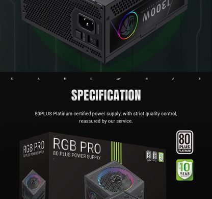 Блок живлення GAMEMAX (RGB PRO 1300P) [304283]