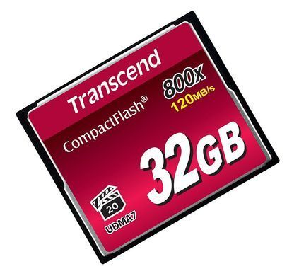 Карта пам'яті Transcend CF 32GB 800X (TS32GCF800) [108891]