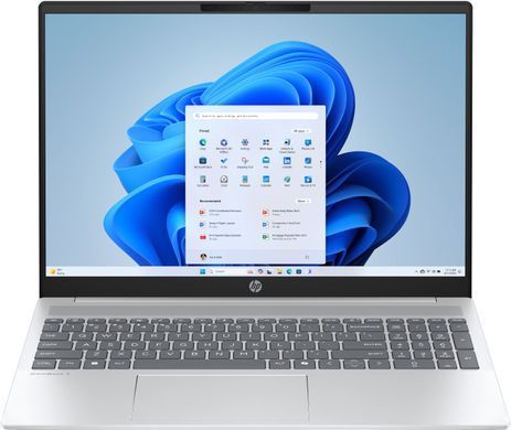 Ноутбук HP OmniBook 5 16-af1009ua 16" WUXGA IPS AG, Intel U7-255U, 32GB, F1TB, UMA, DOS, сріблястий (BV5W4EA) [110273]