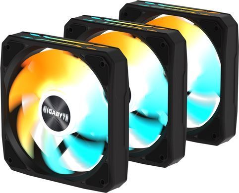 Вентилятор Gigabyte EZ Chain Fan 120 3-Pack Black (GP-GBT EZFAN1203) [615527]