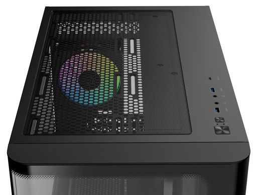 Корпус для комп'ютера IOTA C50 BK CURVE ARGB DIGITAL (I) OCYPUS (OTA-C50-BKD300CD-GL) [503683]