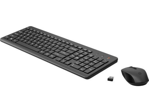 Комплект клавіатура та миша HP 330, WL, EN/UK, чорний (2V9E6AA) [103586]