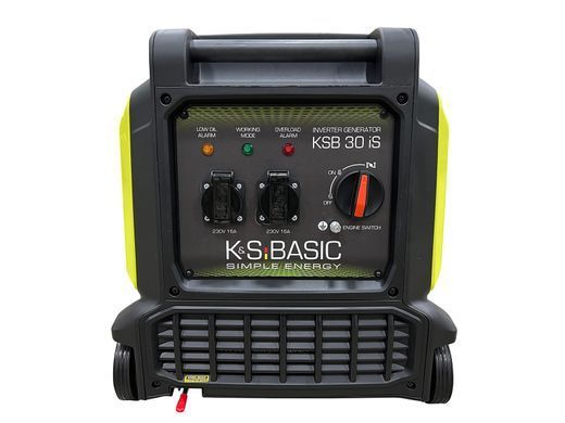 Генератор бензиновий інверторний Konner&Sohnen KSB 30i S, 230В, 3.3кВт, ручний старт, 40кг (KSB30IS) [15952]