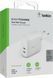 Зарядний пристрій мережевий Belkin 40Вт 2хUSB-С PD, білий (WCB006VFWH) [108651], фото 3