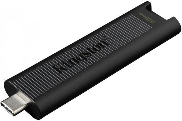Флеш-накопичувач USB3.2 512GB Type-C Kingston DataTraveler Max Black (DTMAX/512GB) [607259]