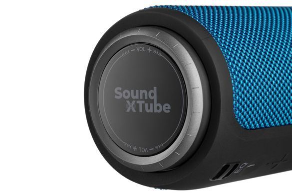 Портативна акустична система 2E SoundXTube 30Вт, ВТ 5.0, MP3, TWS, IPX7, Синій (2E-BSSXTWBL) [113286]