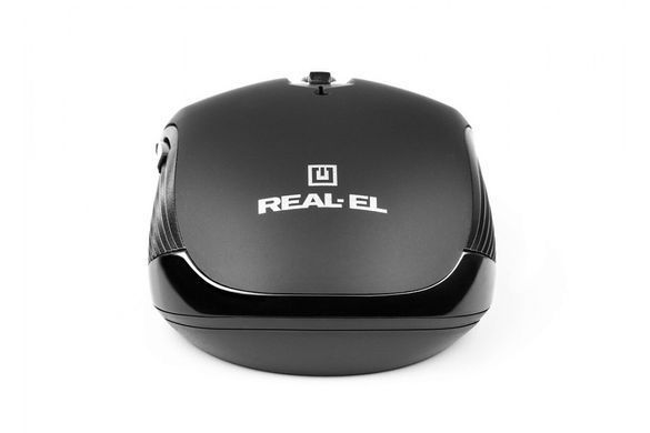 Миша бездротова REAL-EL RM-331W Black (EL123200044) [606716]