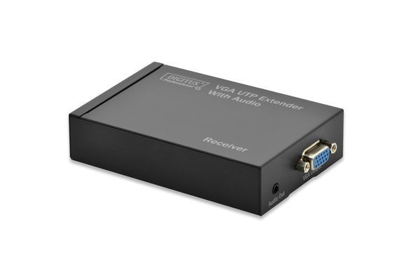 Подовжувач DIGITUS VGA через UTP, встановлений макс. 1920x1200, 0-70&deg;C, 300 м, (DS-53400) [109951]