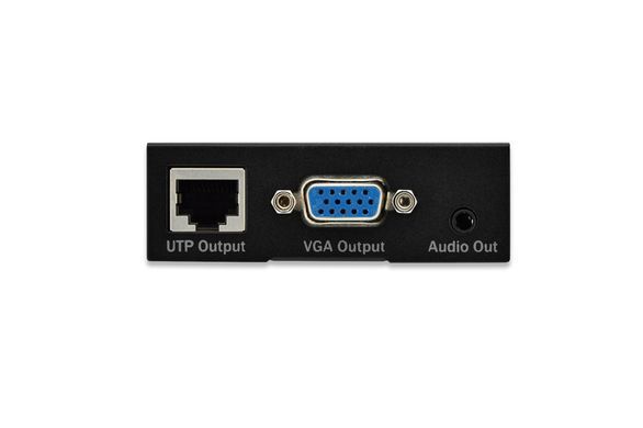Подовжувач DIGITUS VGA через UTP, встановлений макс. 1920x1200, 0-70&deg;C, 300 м, (DS-53400) [109951]