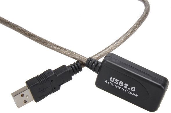 Кабель продовжувач USB 2.0 AM-AF, 25.0 м, активний (B00579) [402402]