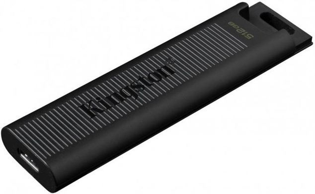 Флеш-накопичувач USB3.2 512GB Type-C Kingston DataTraveler Max Black (DTMAX/512GB) [607259]