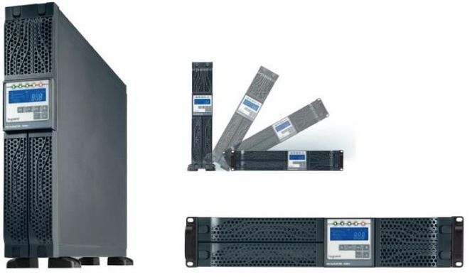 Джерело безперебійного живлення Legrand Daker DK Plus, 5000VA/5000W, RT4U, LCD, RS232, USB, EPO, 2xC19, 8xC13 (310173) [102870]