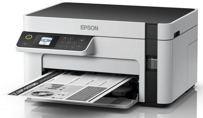 Багатофункційний пристрій А4 Epson M2120 Фабрика друку з WI-FI (C11CJ18404) [615980]