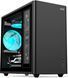Корпус 2E Credo Plus V350BG без БЖ, 1xUSB3.0, 1х USB 2.0, 1xUSB Type-C, 3x120мм ARGB, VGA 350мм, LCS ready, контролер з пультом, TG Side Panel, mATX, чорний (2E-V350BG) [111681], фото 1