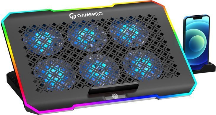 Охолоджуюча підставка для ноутбука GamePro (CP660) [613160]