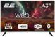 Телевізор 43" 2E LED FHD 60Hz Smart WebOS Black (2E-43A07KFW) [102239], фото 1